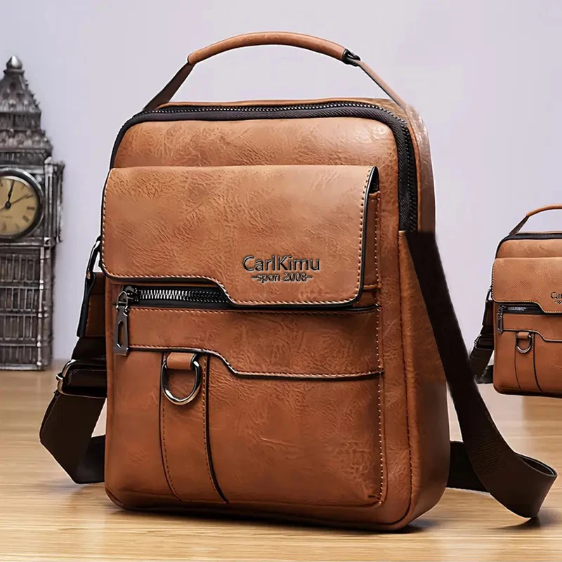 Элегантная многоцветная сумка через плечо из искусственной кожи с регулируемым ремнем, легкая, для повседневных поездок, стильная, функциональная мужская сумка
Элегантная многоцветная сумка через плечо из искусственной кожи с регулируемым ремнем, легкая, для повседневных поездок, стильная, функциональная мужская сумка