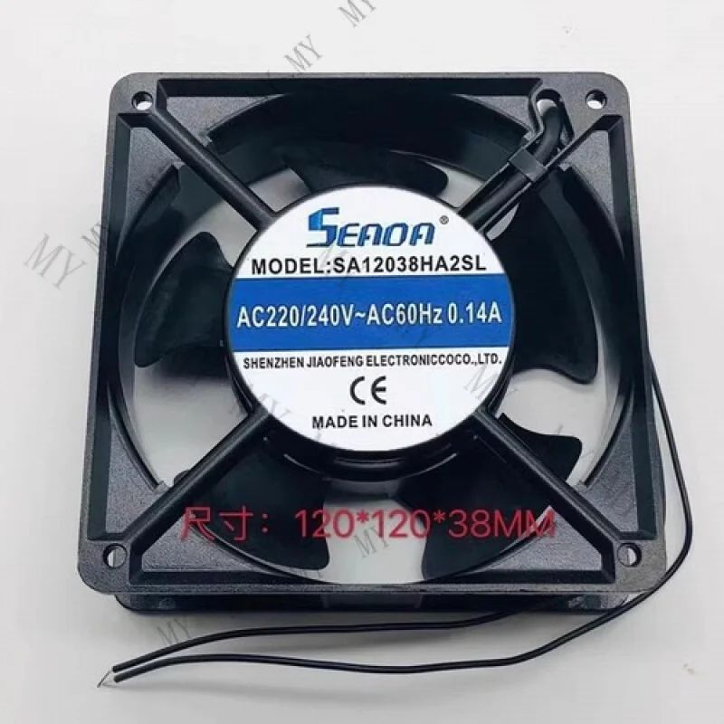 TT for SEADA SA1238HA2SLA 12038 AC220/240V 0.14A Cabinet Cooling Fan
TT for SEADA SA1238HA2SLA 12038 AC220/240V 0.14A Cabinet Cooling Fan