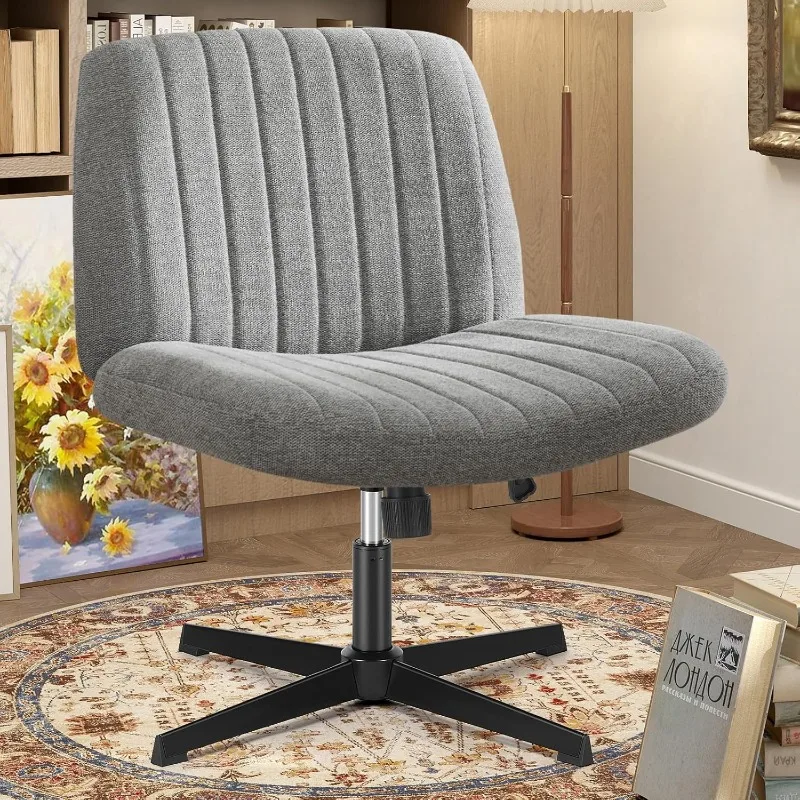 Criss Cross Legged Chairs Armless No Wheels Wide Seat Height Adjustable Swivel Padded Fabric Home Office Desk Seating for
Criss Cross Legged Chairs Armless No Wheels Wide Seat Height Adjustable Swivel Padded Fabric Home Office Desk Seating for