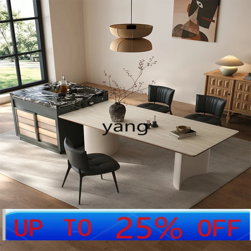 LHH cream wind rock board dining table household small apartment living room dining table rectangular
LHH cream wind rock board dining table household small apartment living room dining table rectangular