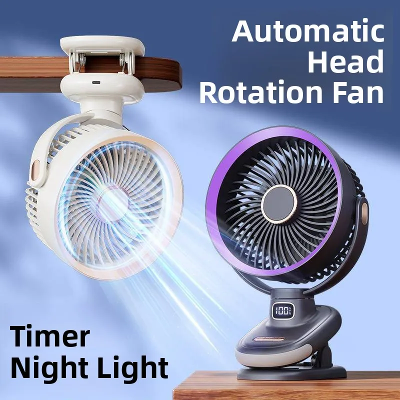 Portable USB Fan Automatic Oscillation Quiet Clip-On Desktop Air Circulator for Office Use Lightweight Travel Friendly
Portable USB Fan Automatic Oscillation Quiet Clip-On Desktop Air Circulator for Office Use Lightweight Travel Friendly
