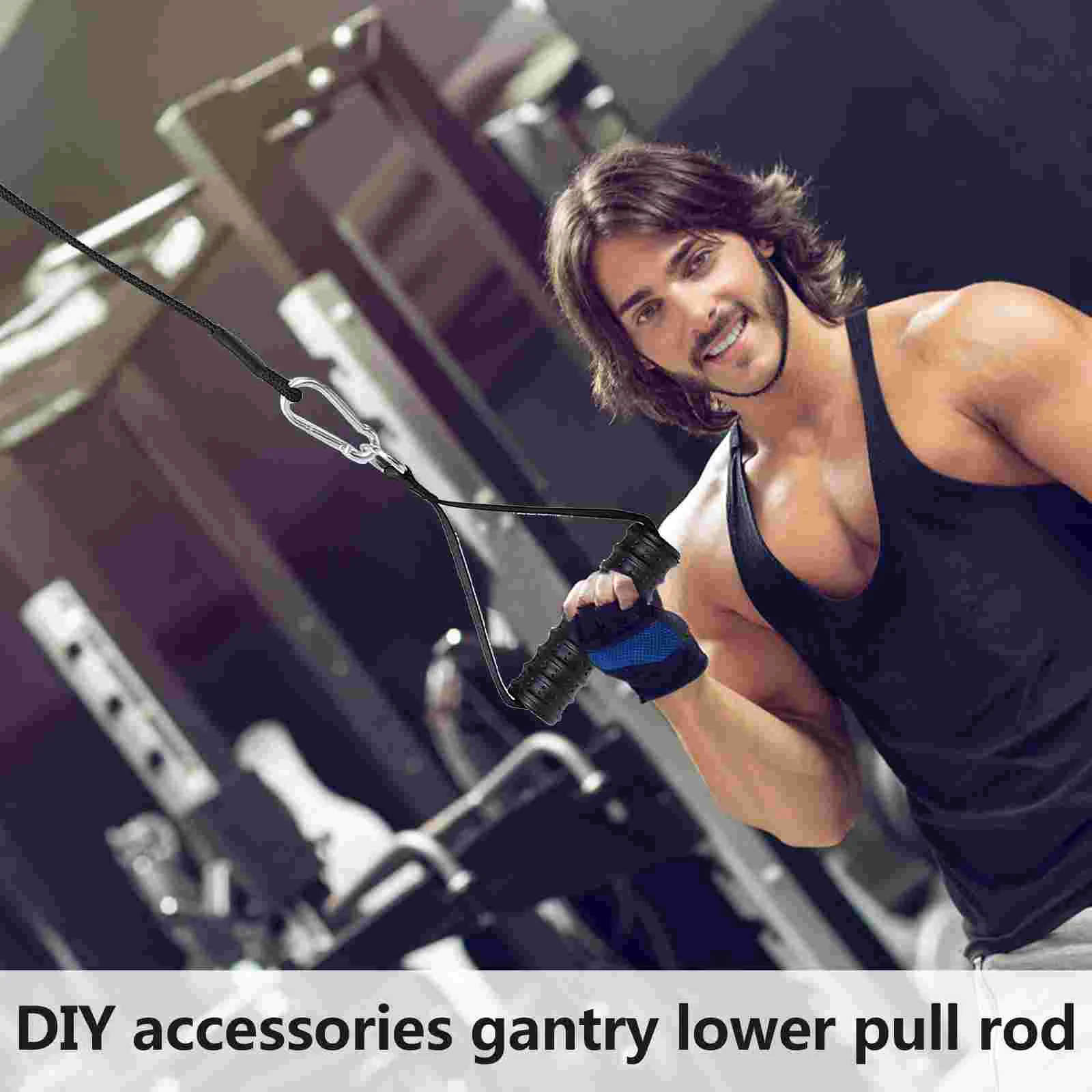 Fitness Equipment Handle Tricep Pulldown Attachment Pulley System Cables Ropes Man
Fitness Equipment Handle Tricep Pulldown Attachment Pulley System Cables Ropes Man