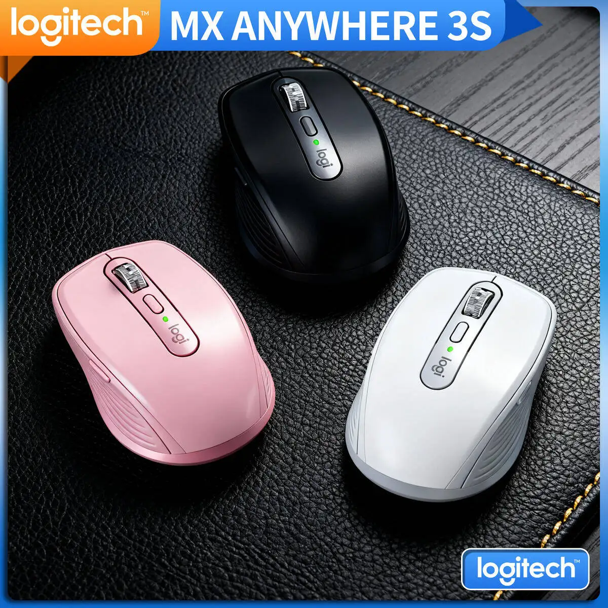 Logitech MX Anywhere 3S Portable Wireless Mouse 7 Programmable Buttons High Accuracy for Business Travel Office
Logitech MX Anywhere 3S Portable Wireless Mouse 7 Programmable Buttons High Accuracy for Business Travel Office