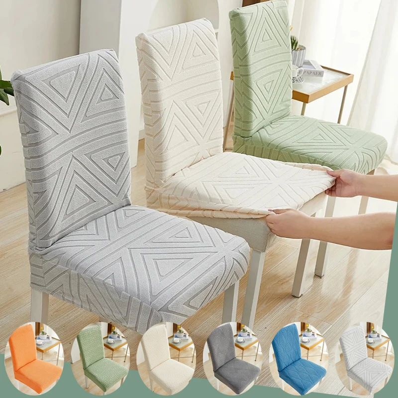 Thick Jacquard Chair Cover Spandex Stretch Slipcovers Chair Seat Covers for Kitchen Dining Room Wedding Banquet Home
Thick Jacquard Chair Cover Spandex Stretch Slipcovers Chair Seat Covers for Kitchen Dining Room Wedding Banquet Home