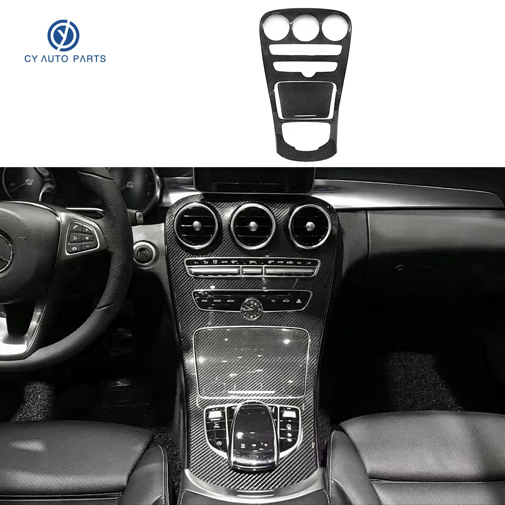 Carbon Fiber Car Interior Central Control Frame Decals trim Stickers Auto Interior Decor for Mercedes-Benz C w205 C63
Carbon Fiber Car Interior Central Control Frame Decals trim Stickers Auto Interior Decor for Mercedes-Benz C w205 C63