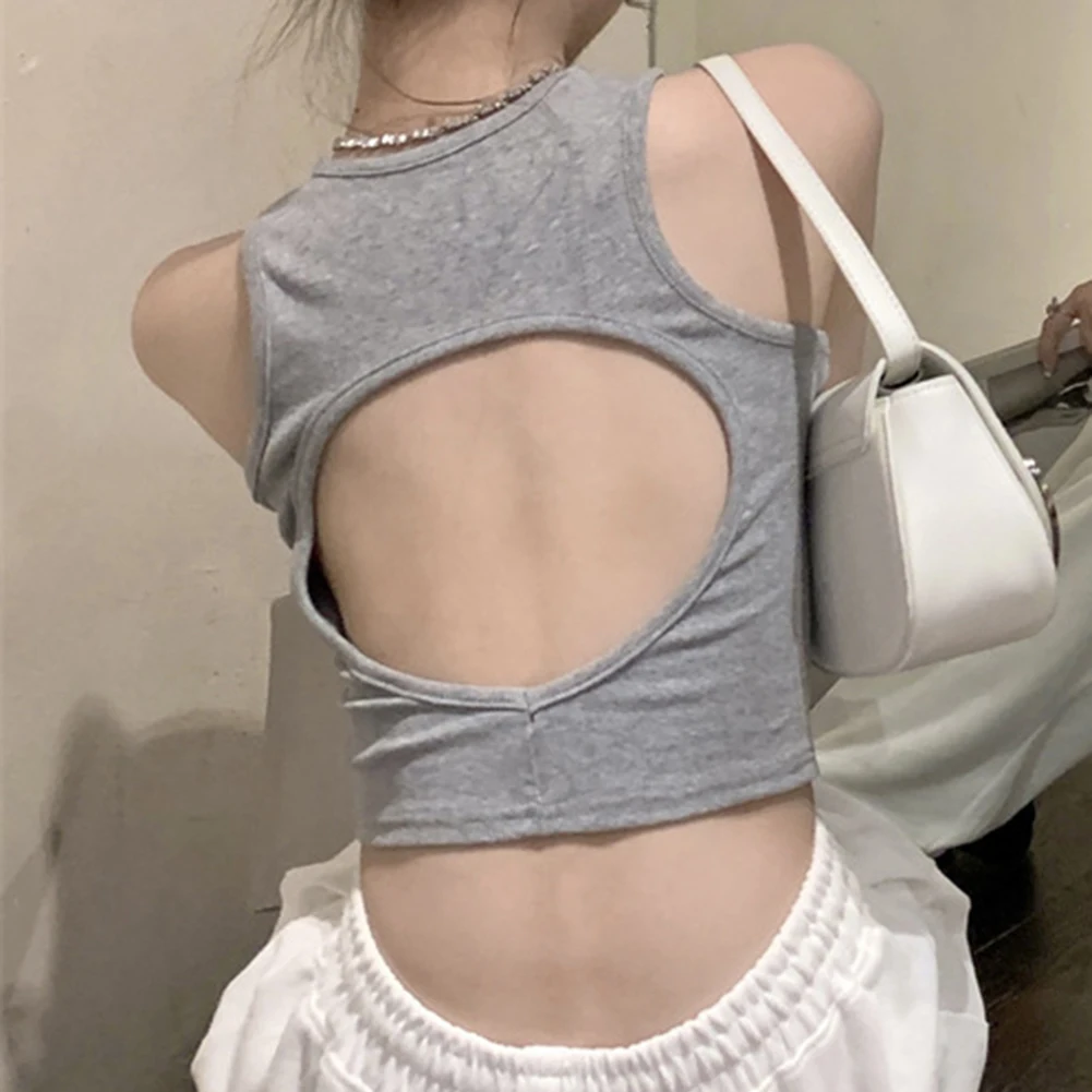 For Party Wear Hollow Vest Basic Loose Vest For Women Vintage Fashionable Sleeveless Design Solid Color Pattern
For Party Wear Hollow Vest Basic Loose Vest For Women Vintage Fashionable Sleeveless Design Solid Color Pattern