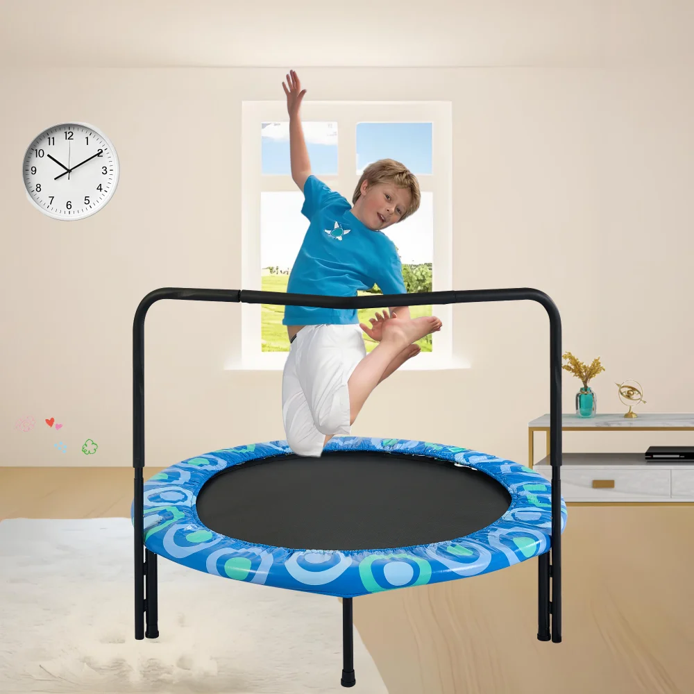 XTP002 Assembled children's trampoline happy expression outdoor and indoor for kids age 3 - 7
XTP002 Assembled children's trampoline happy expression outdoor and indoor for kids age 3 - 7