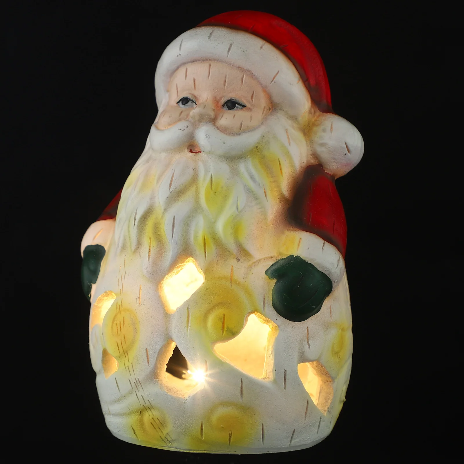 Christmas Santa Claus Night Light Hollow Out Resin Statue Festive Holiday Decor For Table Mantle Bookshelf Shelf
Christmas Santa Claus Night Light Hollow Out Resin Statue Festive Holiday Decor For Table Mantle Bookshelf Shelf