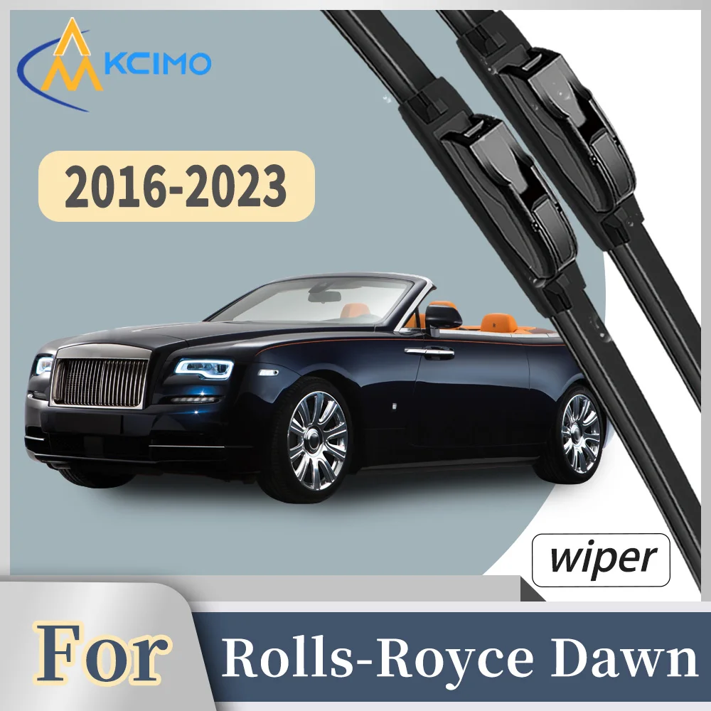 Premium Rubber Front Windscreen Wiper Blades For Rolls-Royce Dawn 2016-2023 Quiet Smooth Wiping Waterproof Windshield Kit 2Pcs
Premium Rubber Front Windscreen Wiper Blades For Rolls-Royce Dawn 2016-2023 Quiet Smooth Wiping Waterproof Windshield Kit 2Pcs