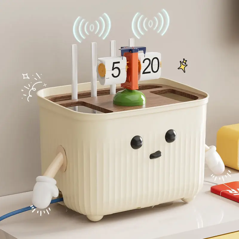 Ящик для хранения маршрутизатора, стойка для размещения Wi-Fi, полка для ТВ-приставки, настольная стойка для отделки проволочных розеток
Ящик для хранения маршрутизатора, стойка для размещения Wi-Fi, полка для ТВ-приставки, настольная стойка для отделки проволочных розеток