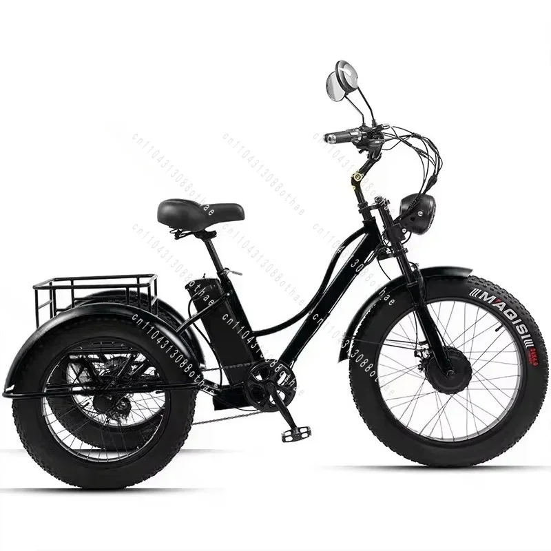 Detachable Battery Inflatable Electric Adult Tricycle for 2 People with Passenger Seat 750W 48V Electric Bicycle
Detachable Battery Inflatable Electric Adult Tricycle for 2 People with Passenger Seat 750W 48V Electric Bicycle