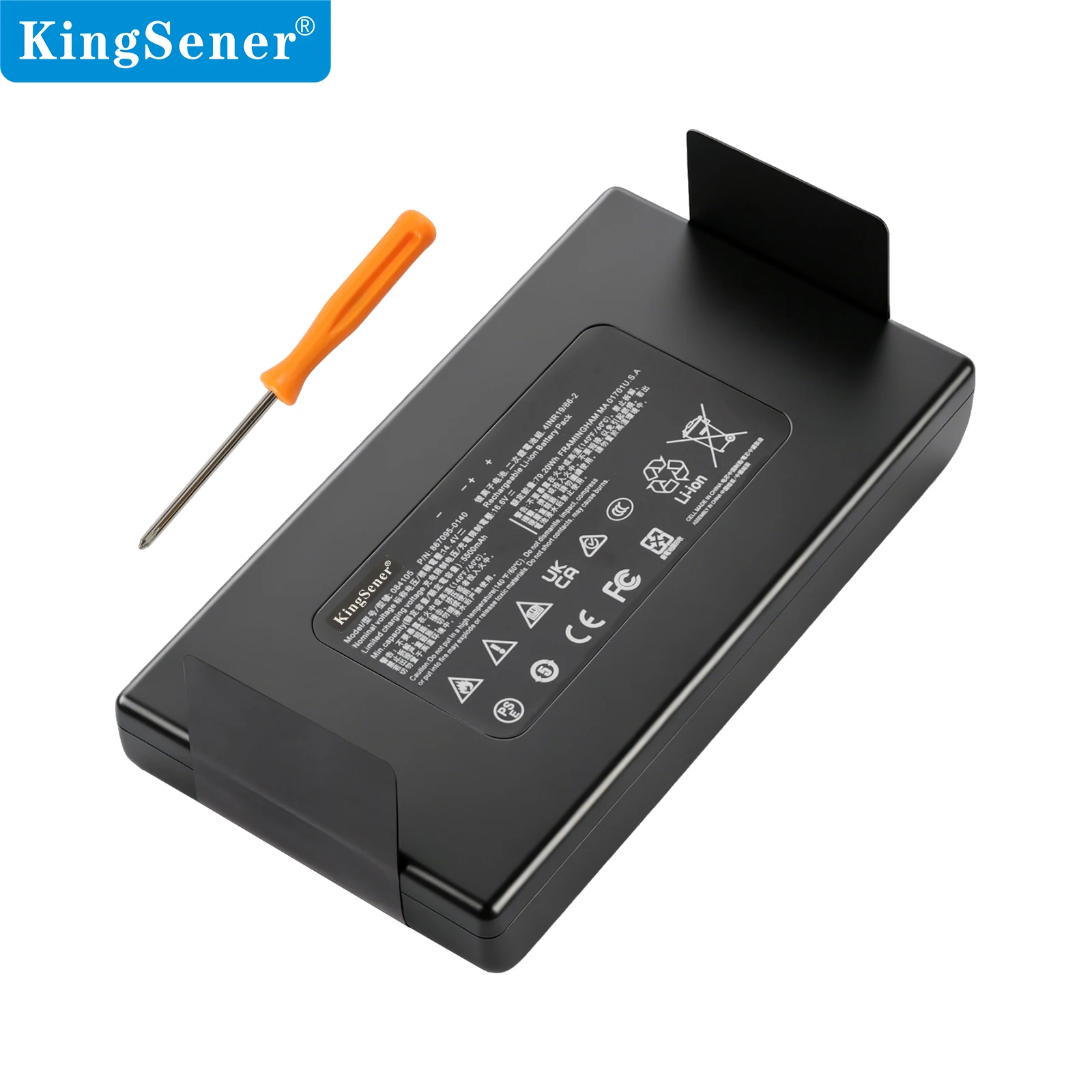 KingSener 084105 084106 14.4V 5500mAh Battery For Bose S1 Pro+ Bluetooth Speaker 79.20Wh With Free Tool
KingSener 084105 084106 14.4V 5500mAh Battery For Bose S1 Pro+ Bluetooth Speaker 79.20Wh With Free Tool