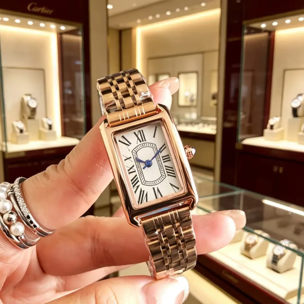 Exquisite Versatile Watch Rectangle Simple Roman Retro Simple Temperament Women's Quartz Watch 2026
Exquisite Versatile Watch Rectangle Simple Roman Retro Simple Temperament Women's Quartz Watch 2026