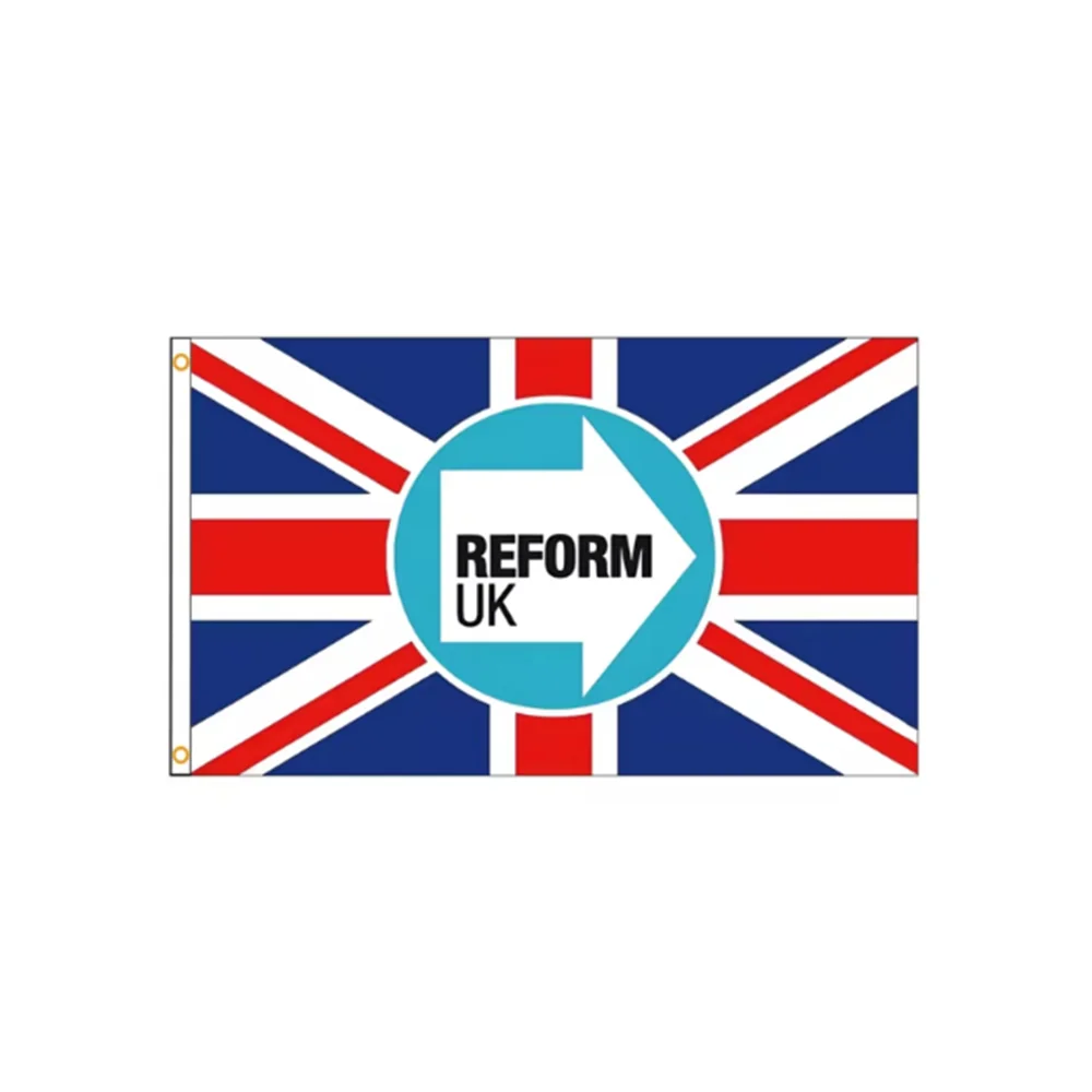 Reform UK Flag British Political Party Flag 2x3ft 3x5ft, Polyester Banner Tapestry Wall Art, Home Garden Pub Decor
Reform UK Flag British Political Party Flag 2x3ft 3x5ft, Polyester Banner Tapestry Wall Art, Home Garden Pub Decor