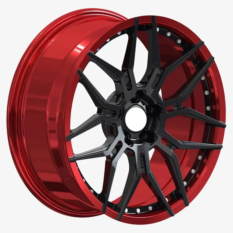 Custom Forged Aluminum Alloy Car Rims Black & Red Forged Wheels 20 Inch 5*112 Factory Outlet
Custom Forged Aluminum Alloy Car Rims Black & Red Forged Wheels 20 Inch 5*112 Factory Outlet