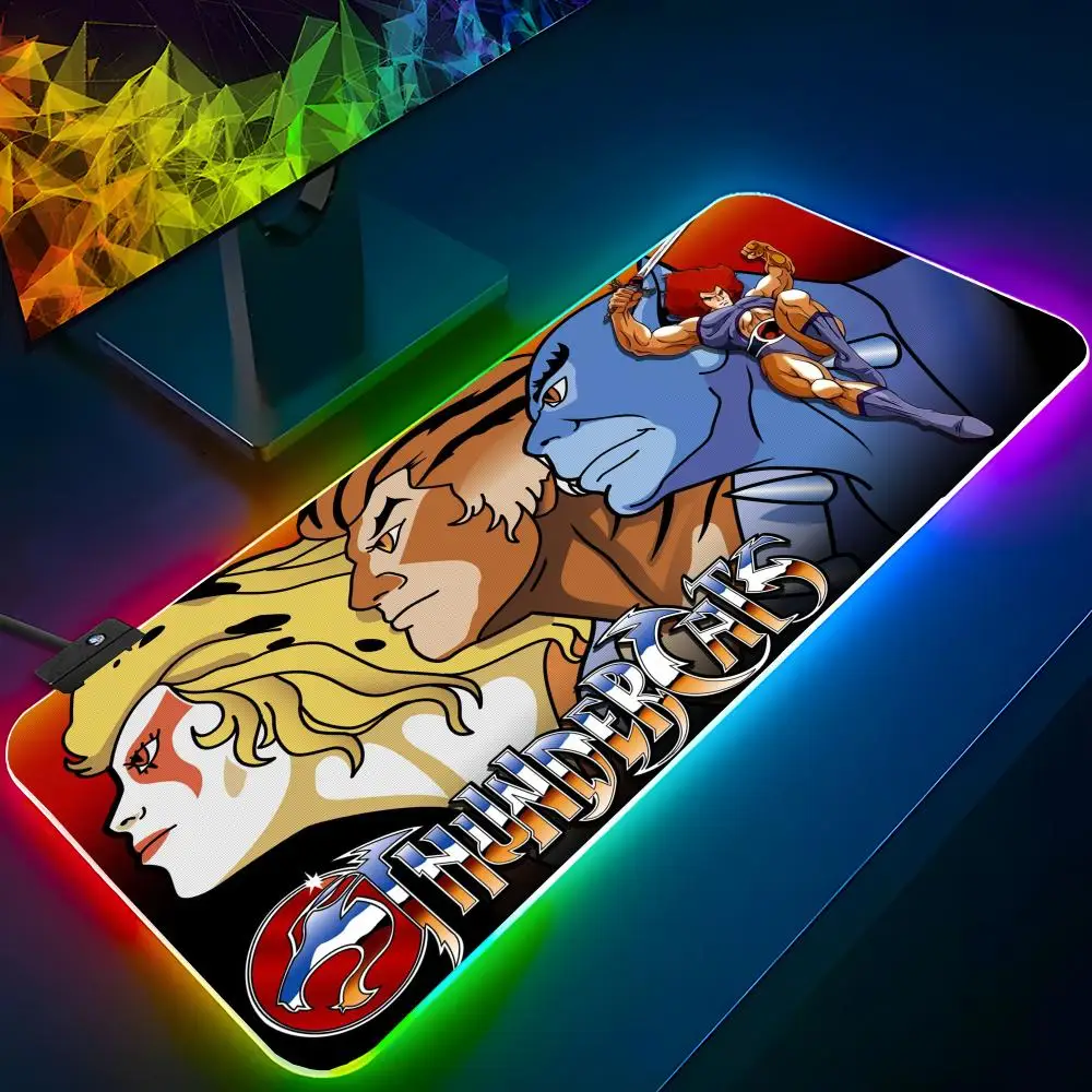T-Thundercats Mouse Pad RGB Backlit Mouse Pad Laptop Mouse Pad Laptop Gamer Computer Desk Gaming Accessories
T-Thundercats Mouse Pad RGB Backlit Mouse Pad Laptop Mouse Pad Laptop Gamer Computer Desk Gaming Accessories