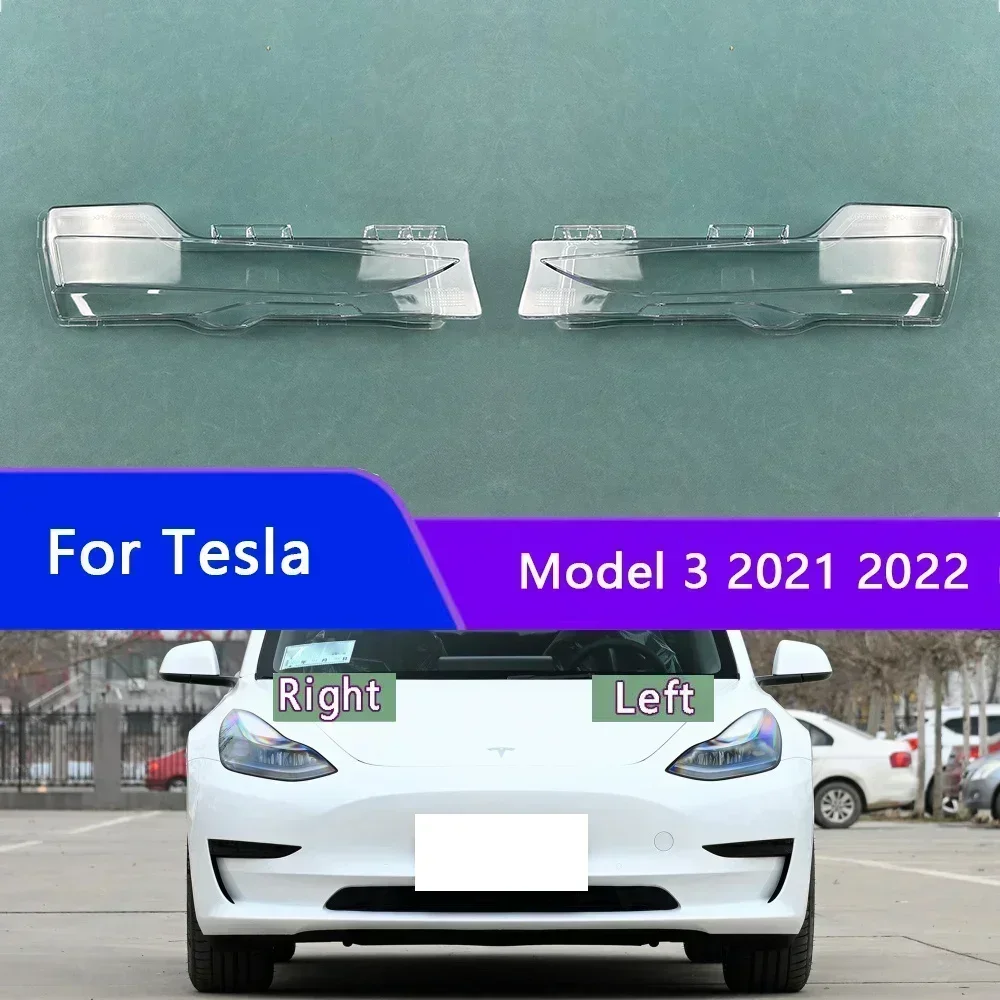 For Tesla Model 3 2021 2022 Headlamp Cover Transparent Lamp Shade Headlight Shell Lens Plexiglass Auto Replacement Parts
For Tesla Model 3 2021 2022 Headlamp Cover Transparent Lamp Shade Headlight Shell Lens Plexiglass Auto Replacement Parts
