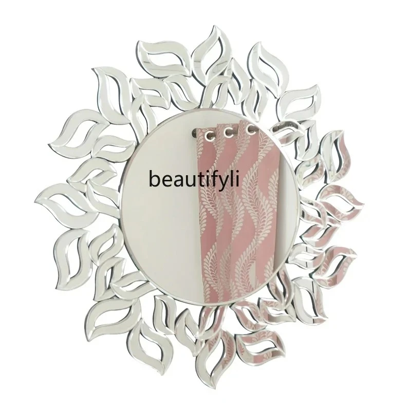 American round mirror entrance bathroom dressing mirror guest restaurant decorative hanging mirror
American round mirror entrance bathroom dressing mirror guest restaurant decorative hanging mirror