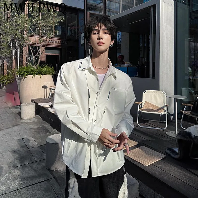 Мужская рубашка MWJLPWQ с длинным рукавом, модная уличная, весна-осень 2026, новая, однотонная, свободного кроя, повседневная, с отложным воротником, 13216
Мужская рубашка MWJLPWQ с длинным рукавом, модная уличная, весна-осень 2026, новая, однотонная, свободного кроя, повседневная, с отложным воротником, 13216