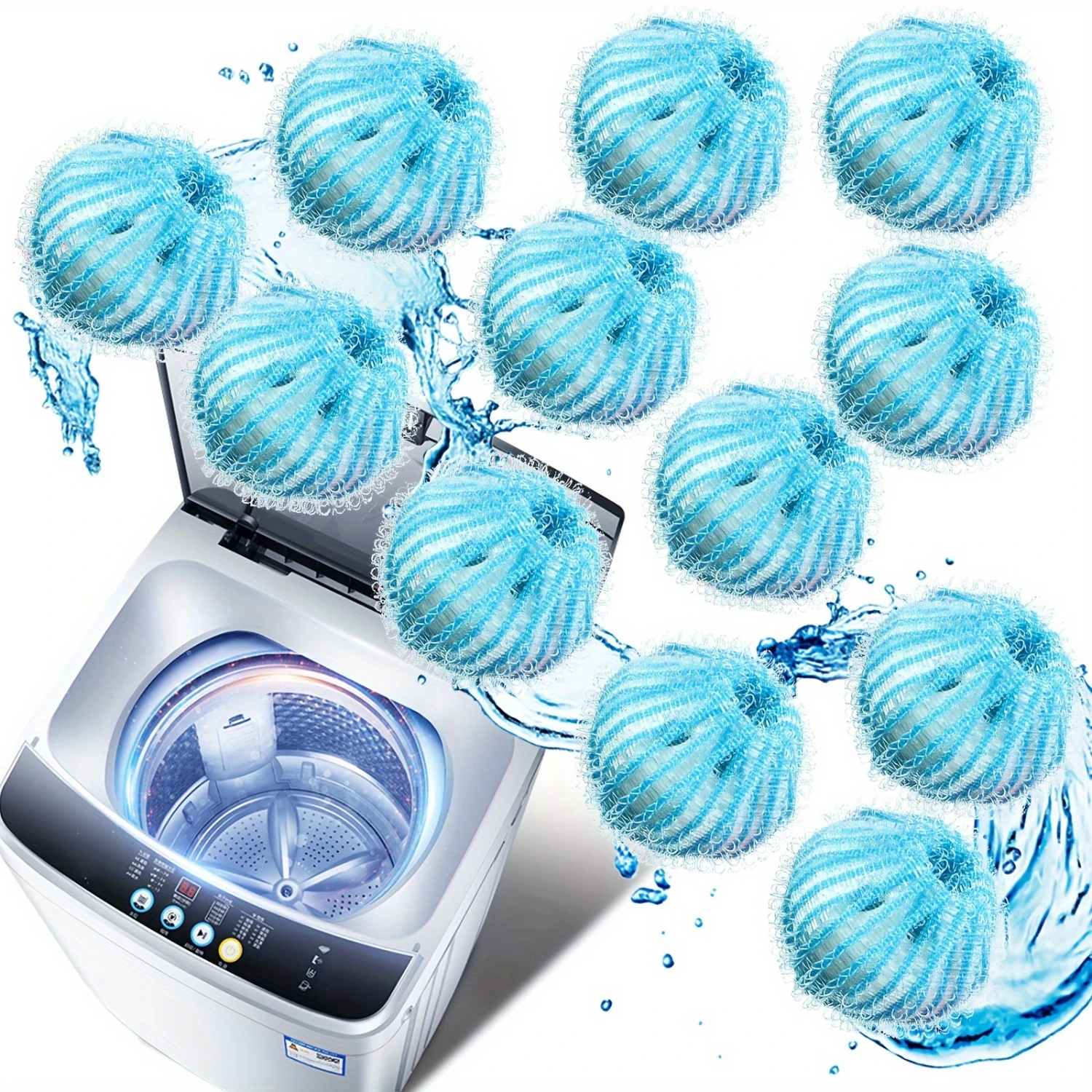 Pet Hair Remover for Laundry, Dog Hair Remover for Laundry, 2024 New Upgrade Reusable Dog Hair Remover, Lint Remover Balls for L
Pet Hair Remover for Laundry, Dog Hair Remover for Laundry, 2024 New Upgrade Reusable Dog Hair Remover, Lint Remover Balls for L