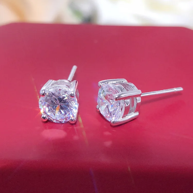European-American Trendy Four-Claw Studs PT950 Platinum Women's! 1CT Moissanite, Full High-End Vibe, Eye-Catching & Unique
European-American Trendy Four-Claw Studs PT950 Platinum Women's! 1CT Moissanite, Full High-End Vibe, Eye-Catching & Unique