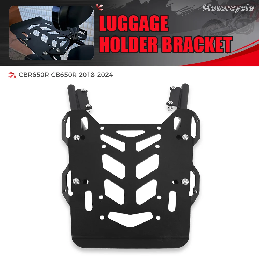 Motorcycle Rear Detachables Luggage Rack Carrier Case Support Holder Cargo Brackets For HONDA CB650R CBR650R CB 650R 2018- 2024
Motorcycle Rear Detachables Luggage Rack Carrier Case Support Holder Cargo Brackets For HONDA CB650R CBR650R CB 650R 2018- 2024