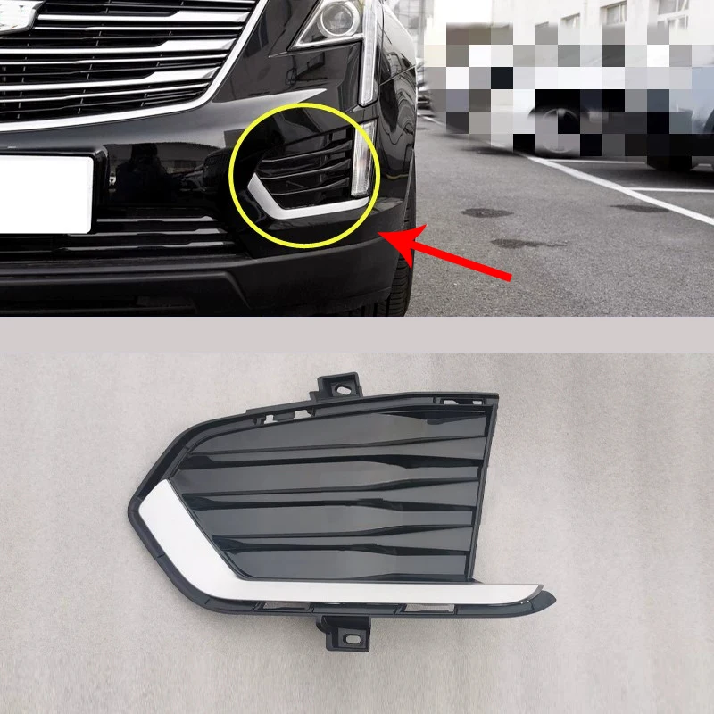Auto Front Left or Right Bumper Fog Light Grill Grille for Cadillac XT5 2016 2017 2018 2019 2020 2021
Auto Front Left or Right Bumper Fog Light Grill Grille for Cadillac XT5 2016 2017 2018 2019 2020 2021