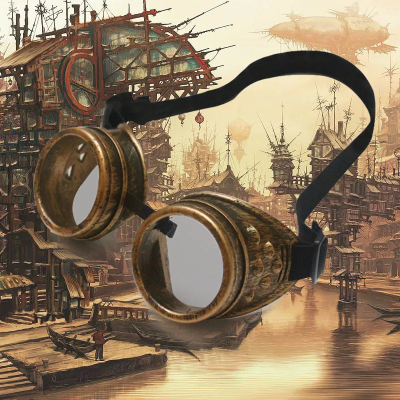 Halloween Party Costume Props Steampunk Glasses Retro Decoration Party Family Home Accessories Desk Decor
Halloween Party Costume Props Steampunk Glasses Retro Decoration Party Family Home Accessories Desk Decor