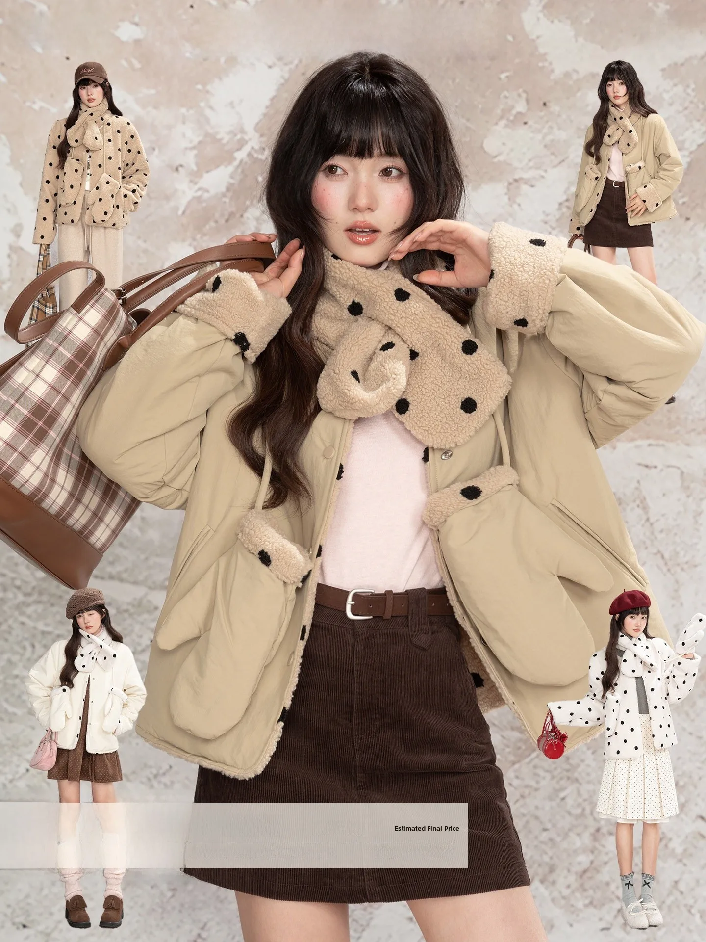 Loveheynew Sweet, двусторонняя одежда в горошек, свободный круглый женский хлопковый джет, зимний теплый топ
Loveheynew Sweet, двусторонняя одежда в горошек, свободный круглый женский хлопковый джет, зимний теплый топ