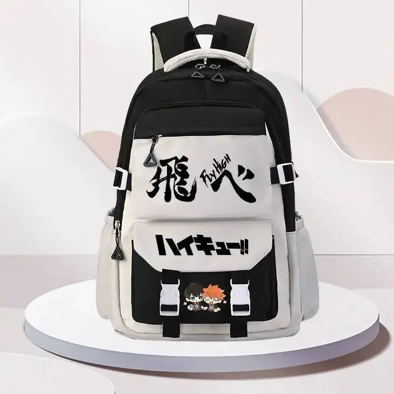 Anime Game Breathable Mesh Black Blue Brown Green Purple Haikyuu Student Teens School Bags Backpacks
Anime Game Breathable Mesh Black Blue Brown Green Purple Haikyuu Student Teens School Bags Backpacks