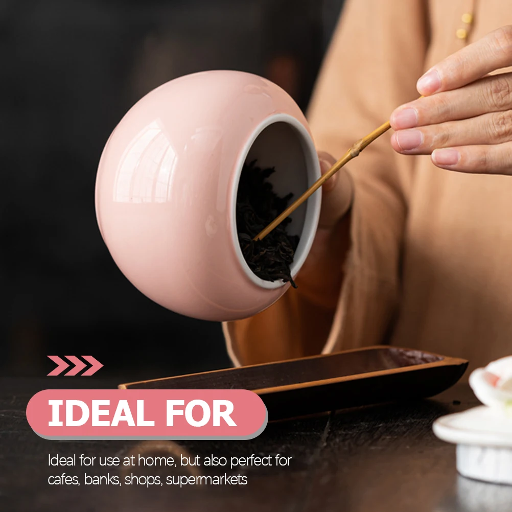Ceramic Tea Canister Sealed Storage Jar Large Capacity Kitchen Container Spice Holder Tea Storage Can Airtight
Ceramic Tea Canister Sealed Storage Jar Large Capacity Kitchen Container Spice Holder Tea Storage Can Airtight