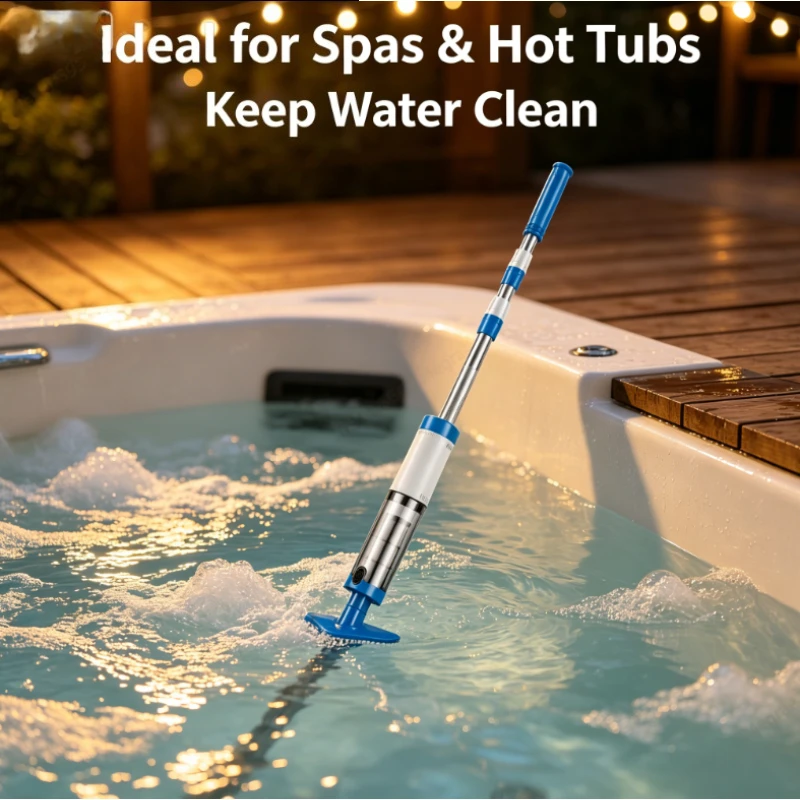 2026 NEW Rechargeable Handheld Pool Vacuum Cleaner Cordless for Pool Fish Tank Swimming Spas Hot Tubs Portable
2026 NEW Rechargeable Handheld Pool Vacuum Cleaner Cordless for Pool Fish Tank Swimming Spas Hot Tubs Portable