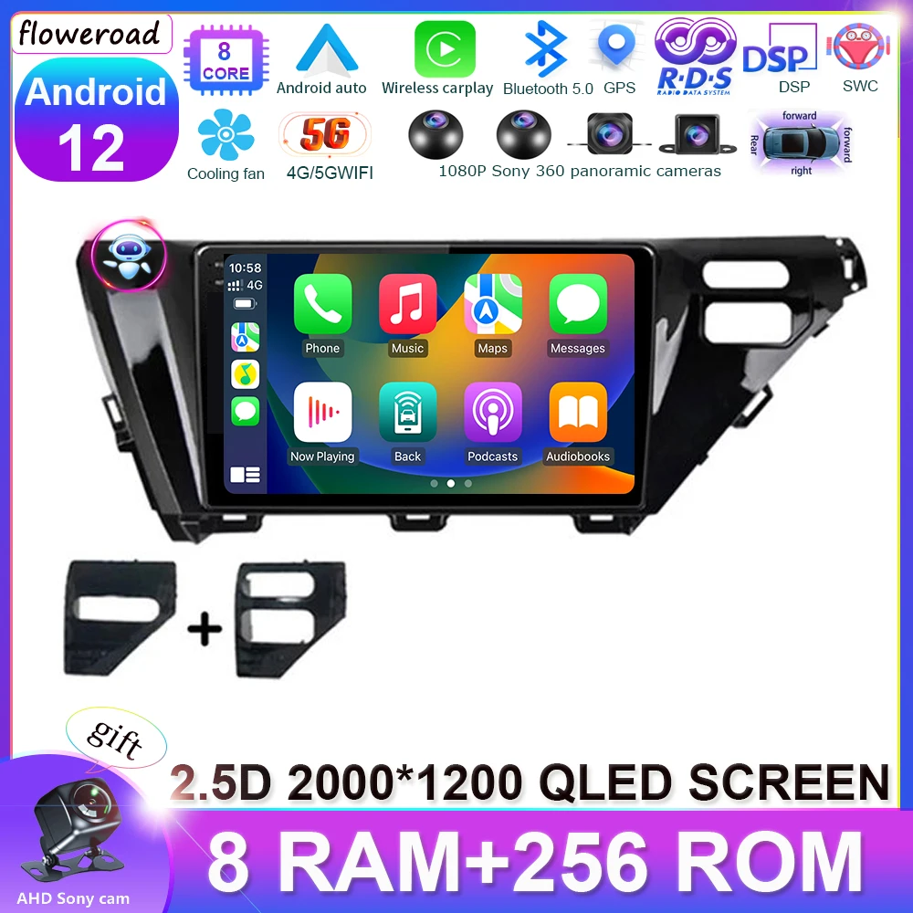 7862 Android 13 4G 5G WIFI For Toyota Camry 8 XV 70 2017 2018 2019 2020 Car Radio Multimedia Video Player Navigation stereo GPS
7862 Android 13 4G 5G WIFI For Toyota Camry 8 XV 70 2017 2018 2019 2020 Car Radio Multimedia Video Player Navigation stereo GPS