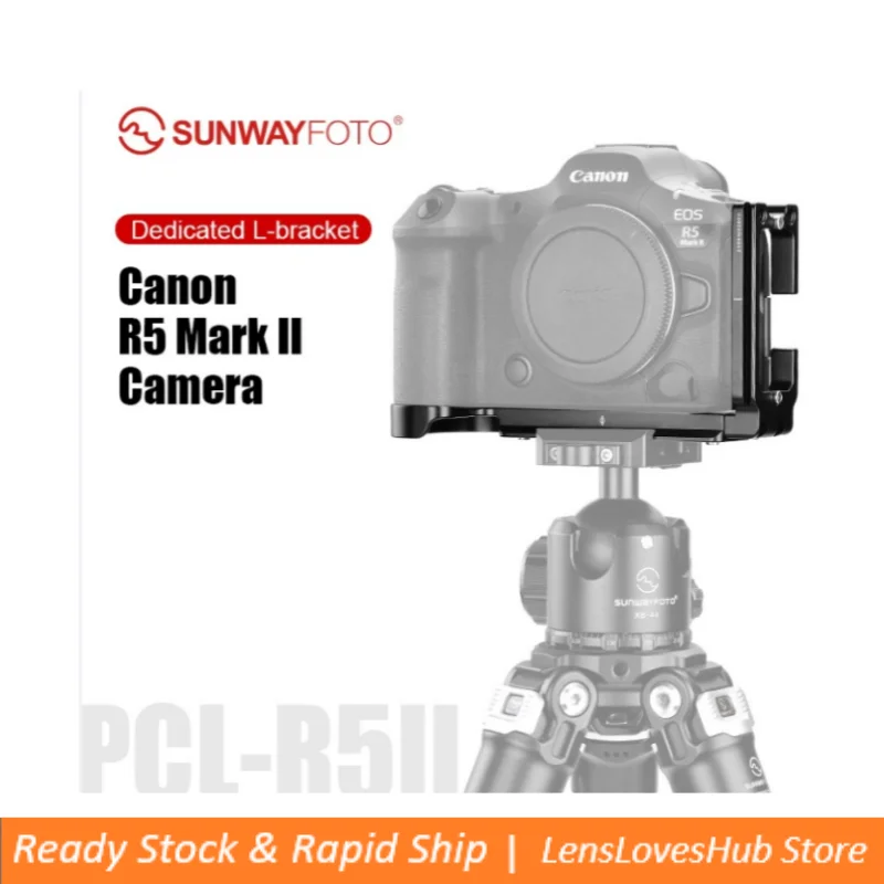 SUNWAYFOTO PCL-R5II L-bracket for Canon Eos R5II Arca Swiss Quick Release Plate compatible Tripod and Robin RSC2/3/4 
SUNWAYFOTO PCL-R5II L-bracket for Canon Eos R5II Arca Swiss Quick Release Plate compatible Tripod and Robin RSC2/3/4