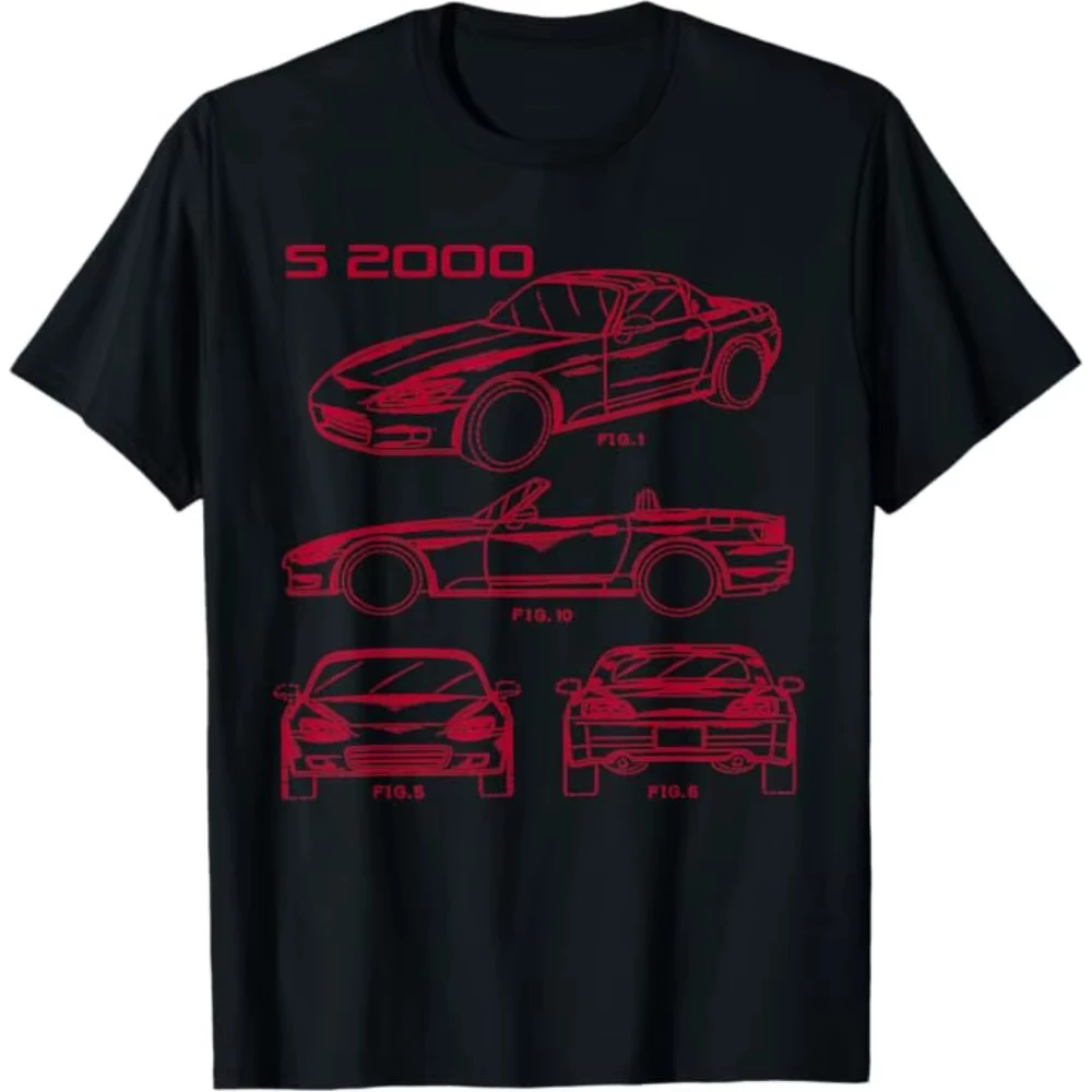 Honda Trendy Hot Items Men's and Women's T-shirt S2000 JDM Graphic Retro Tee Summer Riding Off-road Spring Motorcycle Racing Top
Honda Trendy Hot Items Men's and Women's T-shirt S2000 JDM Graphic Retro Tee Summer Riding Off-road Spring Motorcycle Racing Top