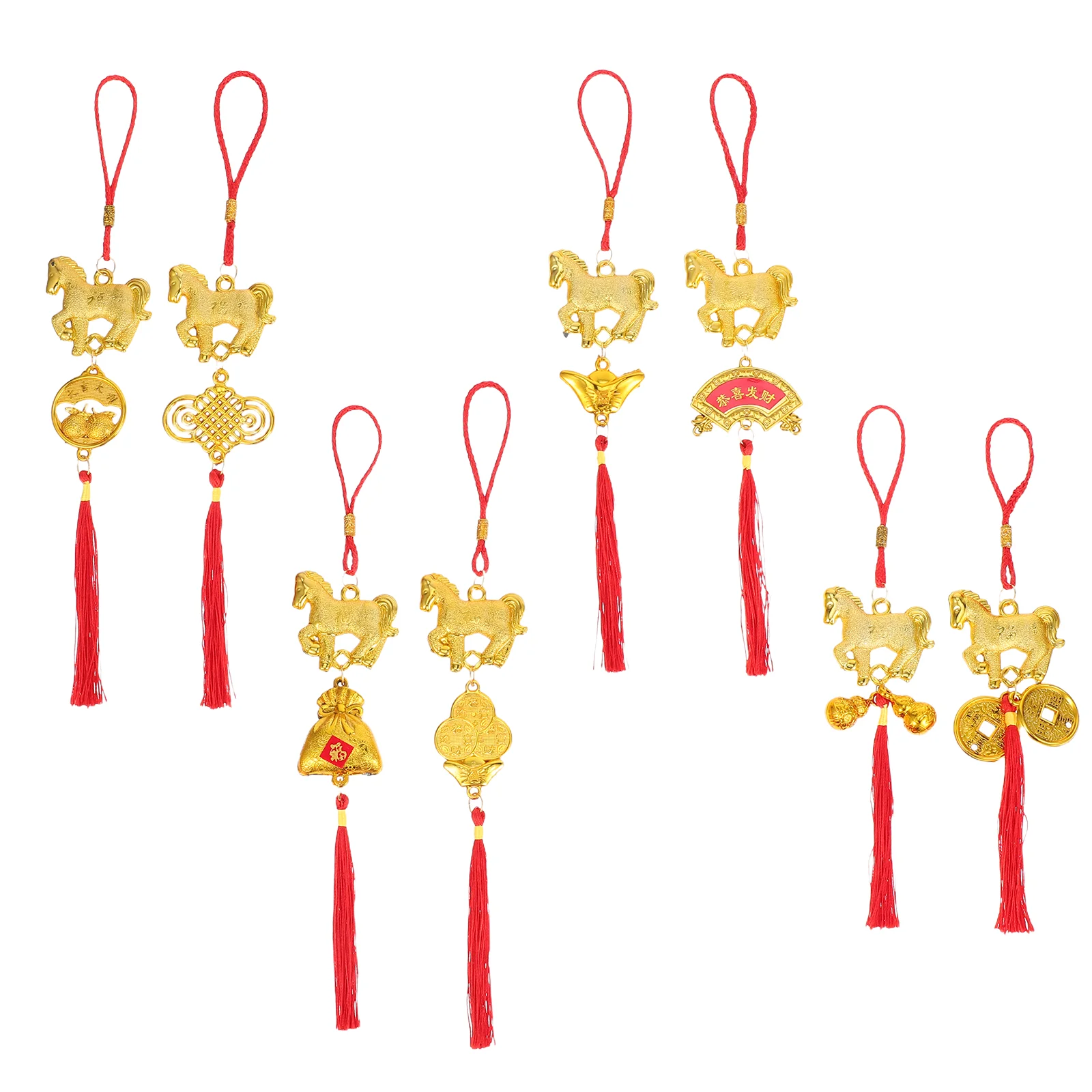 8pcs Chinese New Year Decorations Spring Festival Hanging Ornaments Plastic Accessories Indoor Outdoor
8pcs Chinese New Year Decorations Spring Festival Hanging Ornaments Plastic Accessories Indoor Outdoor