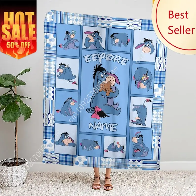 Eeyore Blanket Disney Winnie The Pooh Cartoon Plush Blankets Soft Indoor Child Holiday Party Boy Girl Gifts Warm Custom Wearable
Eeyore Blanket Disney Winnie The Pooh Cartoon Plush Blankets Soft Indoor Child Holiday Party Boy Girl Gifts Warm Custom Wearable