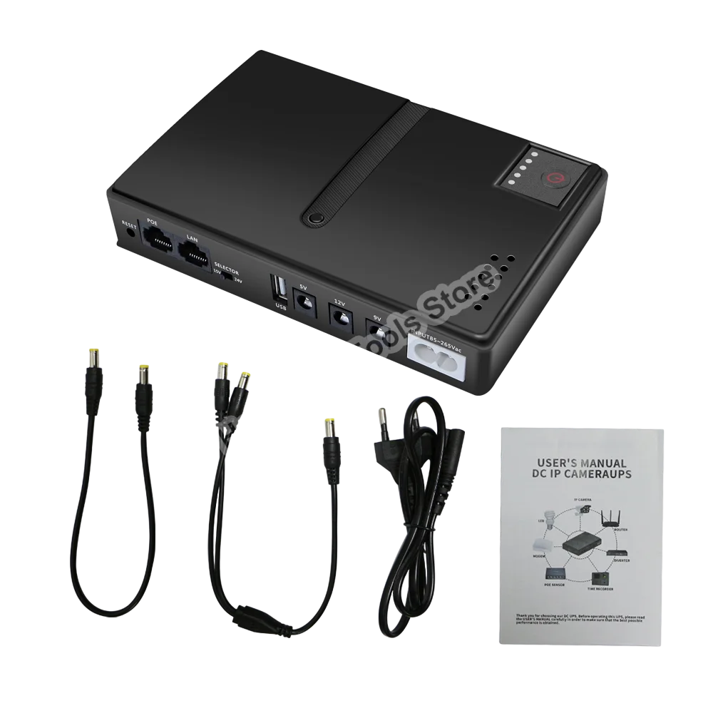 DC1036P 5V9V12V Router UPS Uninterruptible Power Supply Multipurpose Mini Portable UPS Backup Power Adapter for WiFi Router
DC1036P 5V9V12V Router UPS Uninterruptible Power Supply Multipurpose Mini Portable UPS Backup Power Adapter for WiFi Router