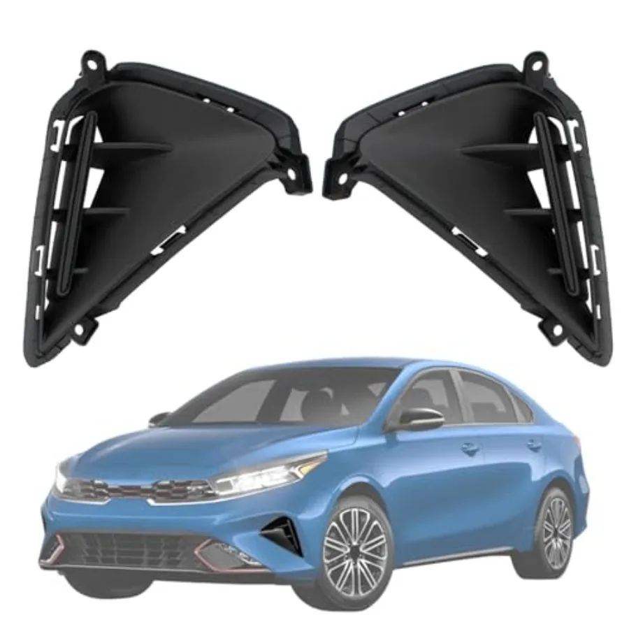 Pair Left and Right Front Bumper Bezel Grille Cover for Kia Forte 2022 2023
Pair Left and Right Front Bumper Bezel Grille Cover for Kia Forte 2022 2023