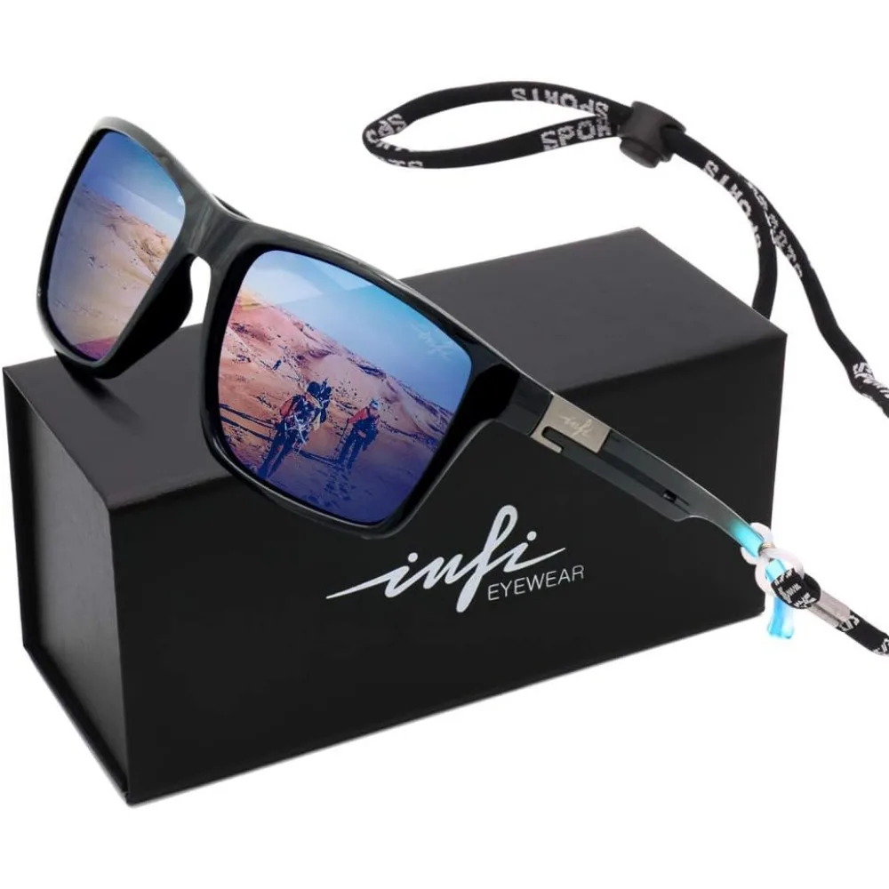 Lunettes de pêche polaires pour hommes, protection UV, style designer unisex pour sports et conduite
Lunettes de pêche polaires pour hommes, protection UV, style designer unisex pour sports et conduite