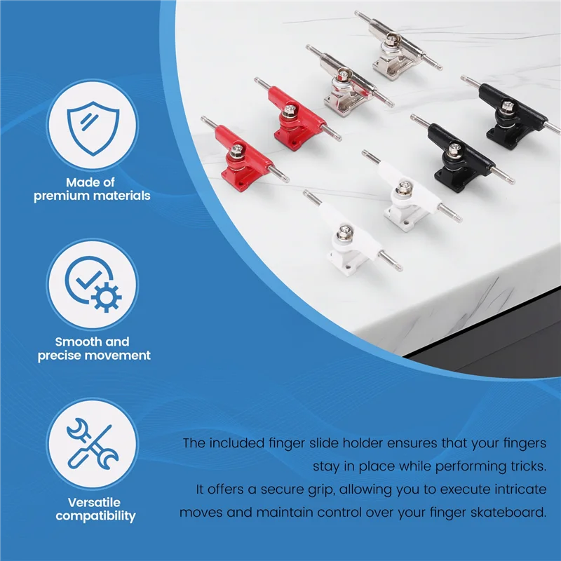 A69P-4Pair 32Mm V3 Fingerboard Trucks For Pro Finger Skateboard Finger Slide Holder Finger Skateboar
A69P-4Pair 32Mm V3 Fingerboard Trucks For Pro Finger Skateboard Finger Slide Holder Finger Skateboar