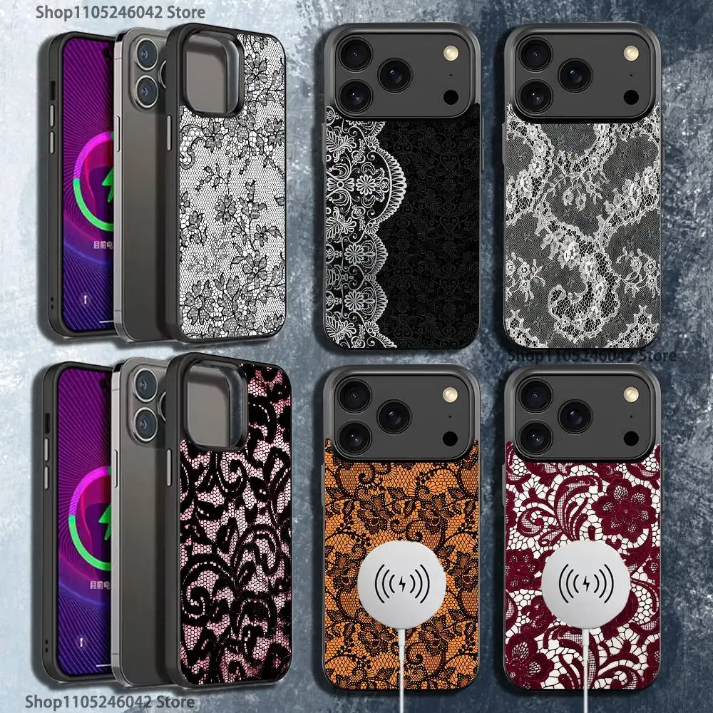 Винтажный кружевной чехол для iPhone 17,16,15,14,13,12,11,Pro,Max,Plus,Mini,SE4,E, черный чехол для телефона с магнитной беспроводной зарядкой
Винтажный кружевной чехол для iPhone 17,16,15,14,13,12,11,Pro,Max,Plus,Mini,SE4,E, черный чехол для телефона с магнитной беспроводной зарядкой