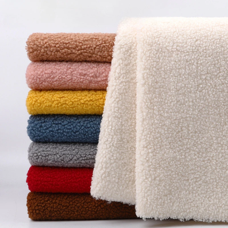 Thickened Warm Lamb Wool Fabric for Winter Outerwear Hoodies Pillows Doll Pet Beds Handmade DIY Clothing Fabric
Thickened Warm Lamb Wool Fabric for Winter Outerwear Hoodies Pillows Doll Pet Beds Handmade DIY Clothing Fabric