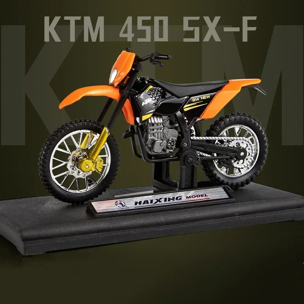 450 SX-F Alloy Motorcycle Model 1:18 Diecasts Portable Racing Finger Motobike Simulation Collection Toys For Children
450 SX-F Alloy Motorcycle Model 1:18 Diecasts Portable Racing Finger Motobike Simulation Collection Toys For Children