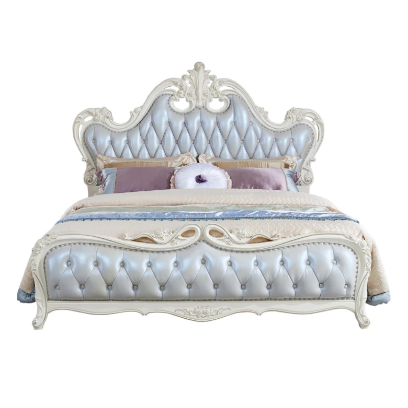 ws-Victorian Antique Style Comfortable Solid Oak Wood Blue Hand Carved Soft Bed Bedroom Furniture Set King Queen Size@
ws-Victorian Antique Style Comfortable Solid Oak Wood Blue Hand Carved Soft Bed Bedroom Furniture Set King Queen Size@
