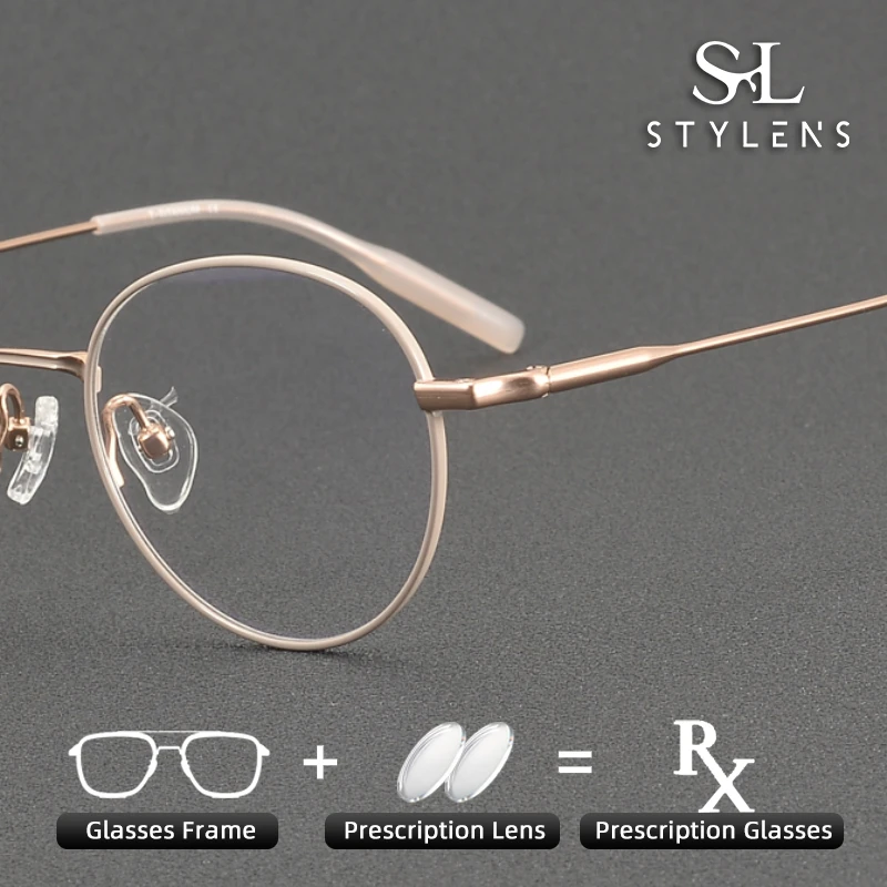 STYLENS Acetate Pure Titanium Optical Prescription Eyewear Men Women Versatile Anti Blue Light Progressive Myopia Eyewear 81030
STYLENS Acetate Pure Titanium Optical Prescription Eyewear Men Women Versatile Anti Blue Light Progressive Myopia Eyewear 81030
