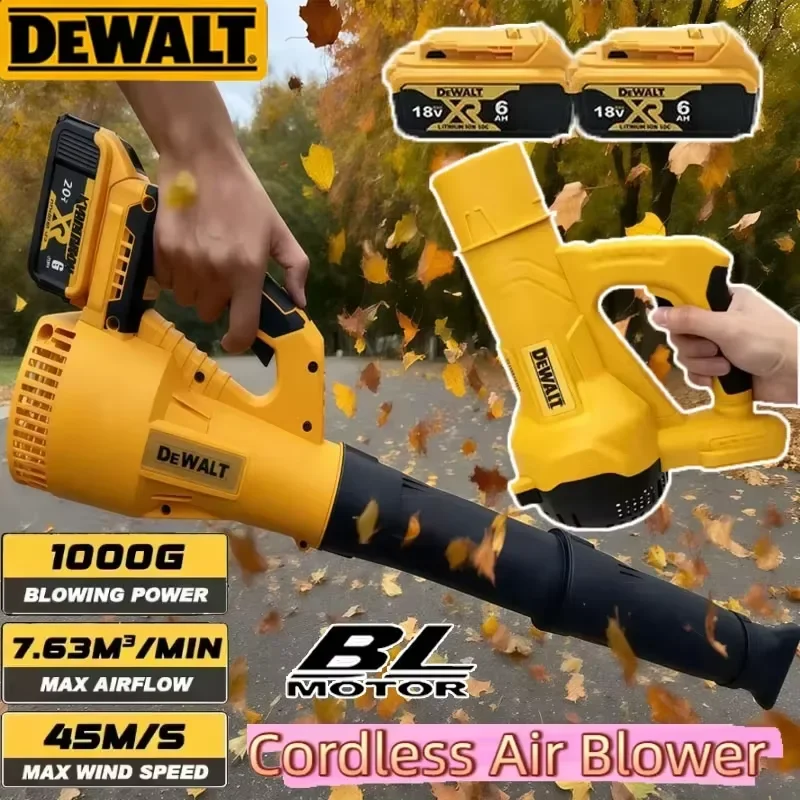 Dewalt Cordless Electric Leaf Blower Long Tube Blower Garden Leaf Sweeping Tool Home Courtyard Snow Cleaner for 18V Battery
Dewalt Cordless Electric Leaf Blower Long Tube Blower Garden Leaf Sweeping Tool Home Courtyard Snow Cleaner for 18V Battery