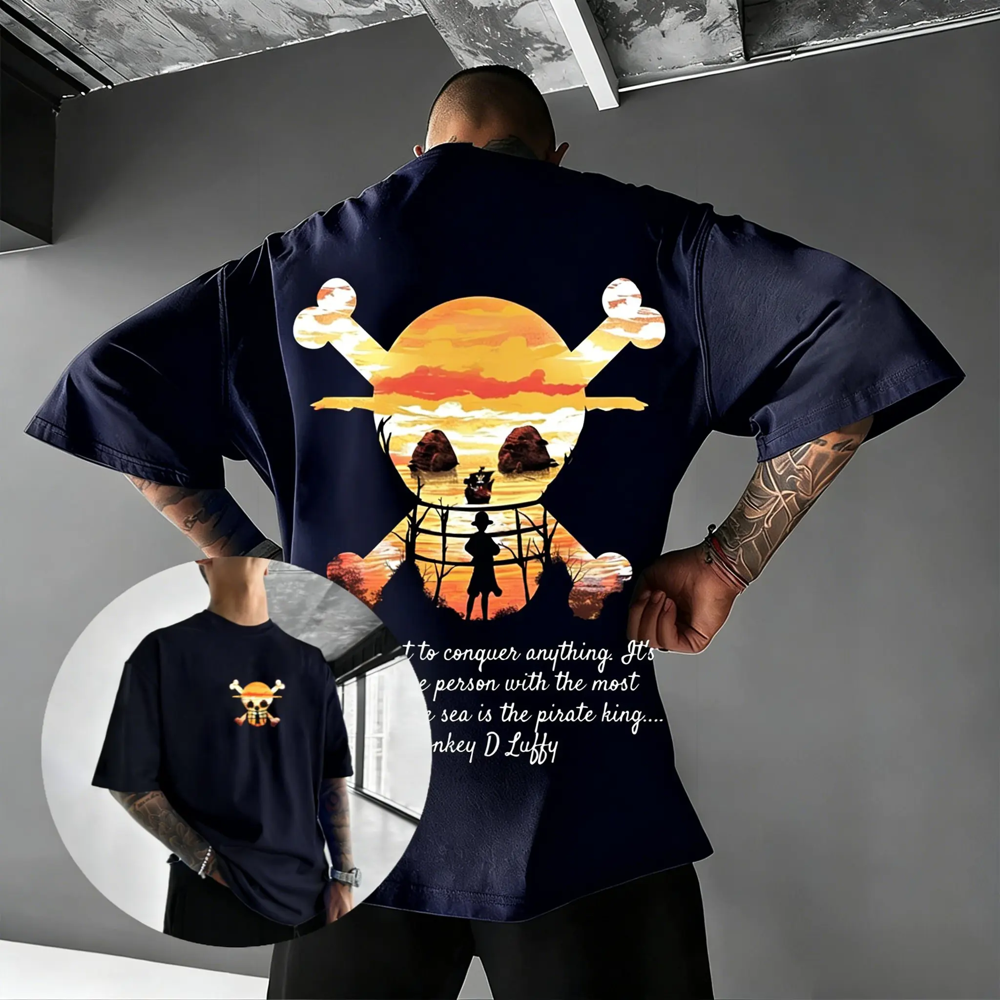 One Piece T-shirt Men Women Anime Cotton Casual Tee Streetwear Graphic Print 2026 Summer Luffy Pirate Skull Print Oversized Tops
One Piece T-shirt Men Women Anime Cotton Casual Tee Streetwear Graphic Print 2026 Summer Luffy Pirate Skull Print Oversized Tops