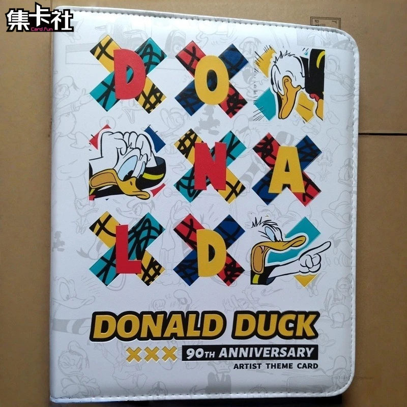 Cardfun Disney Donald Duck 360 Pcs Book Folder 9 Card Slots Collections Zipper Double Pocket Zipper Card Binder Holder
Cardfun Disney Donald Duck 360 Pcs Book Folder 9 Card Slots Collections Zipper Double Pocket Zipper Card Binder Holder