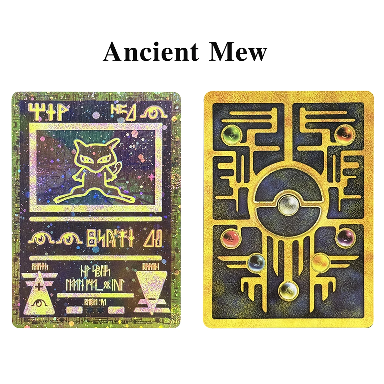 PTCG MEW Classic Egypt Card Single Foil Game Trading Collection Proxy Toys Gifts
PTCG MEW Classic Egypt Card Single Foil Game Trading Collection Proxy Toys Gifts